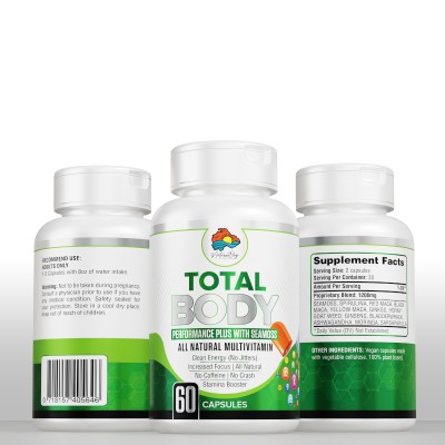 Total body Performance Plus with Seamoss 